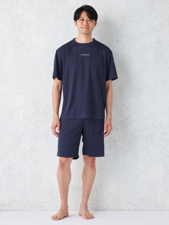 YOKUNERU リカバリーウェア 半袖Tシャツ・ハーフパンツ