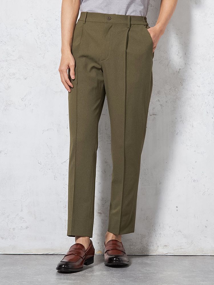 【DotAir-ドットエアー-】パンツワンタック高通気快適素材ウォッシャブル【セットアップ商品有】TOKYORUN