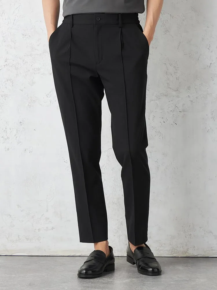 【ストレッチ】DotAirパンツワンタックセットアップ対応通気性軽量ウォッシャブル春夏