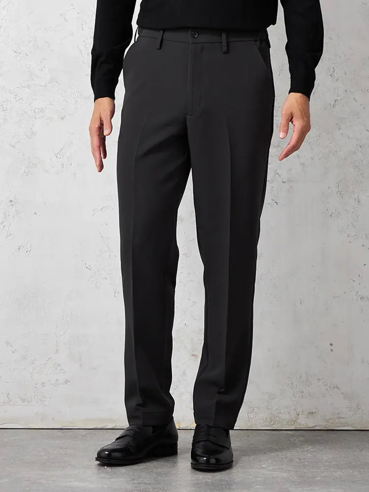 【AIRSUIT】セットアップスラックスパンツノータック防シワ（イージーケア）ストレッチ通年吸水速乾UVカット