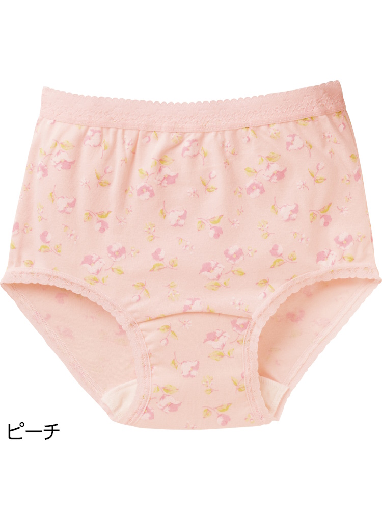 安心快適花柄ショーツ２吸水量30cc／婦人用／下着／尿漏れ／消臭／抗菌【CF】