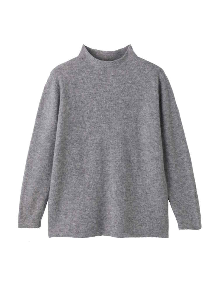 【秋冬】【あったか】やわらかボトルネックセーター／婦人用／レディース／シニア／高齢者／おしゃれ／お出かけ／ギフト／プレゼント【CF】